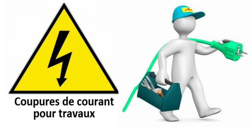 Coupures de courant – vendredi 19 décembre de 8h à 12h