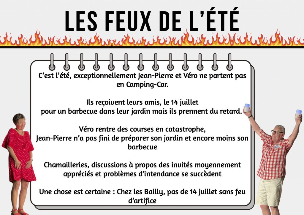 Comédie “les Feux de l’été”
