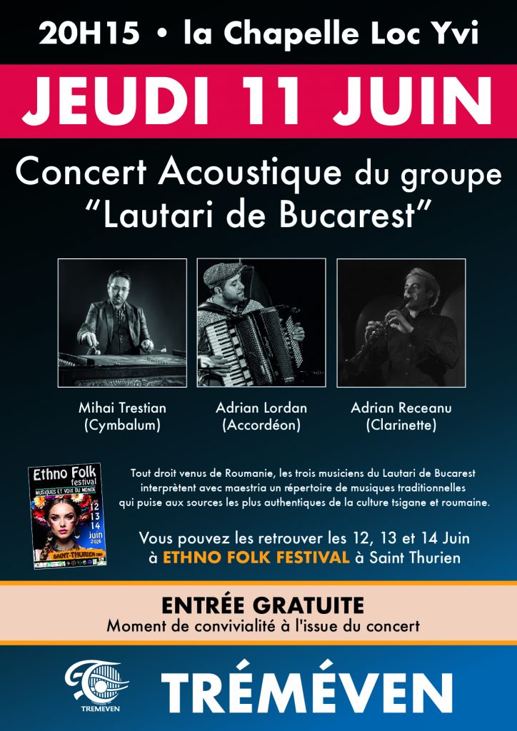 Concert Musique TsIGANE – cHAPELLE loc-yVI