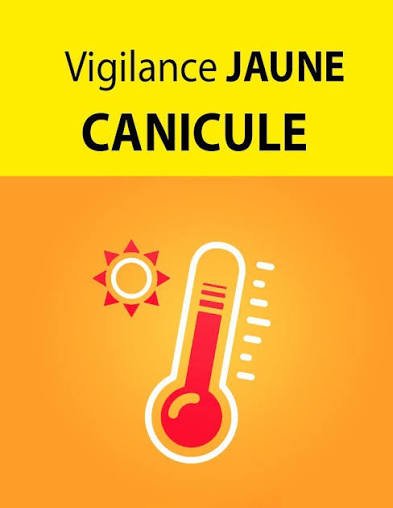 VIGILANCE JAUNE CANICULE