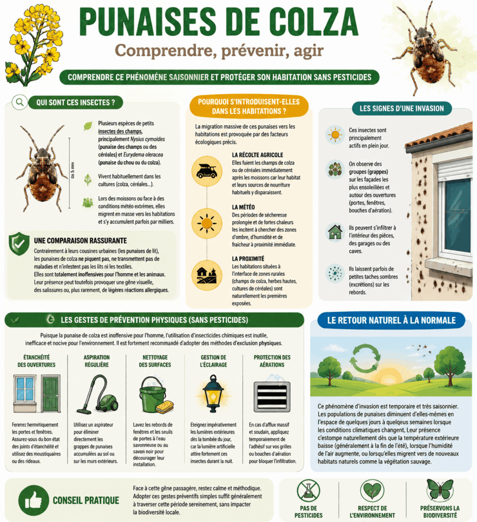 Punaises des champs : un phénomène inhabituel en Bretagne