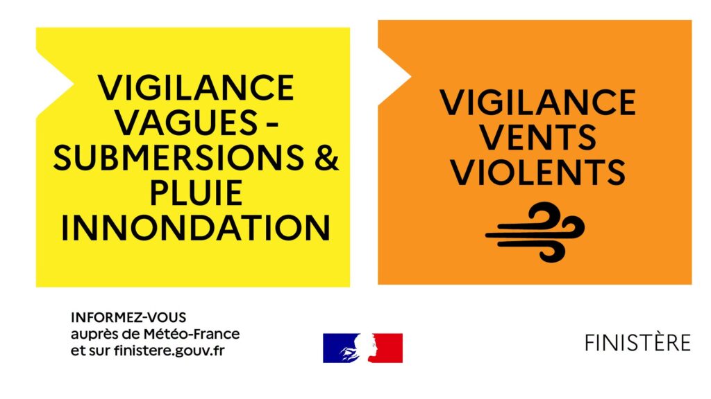 Vigilance orange vent : le Finistère se prépare à de fortes rafales