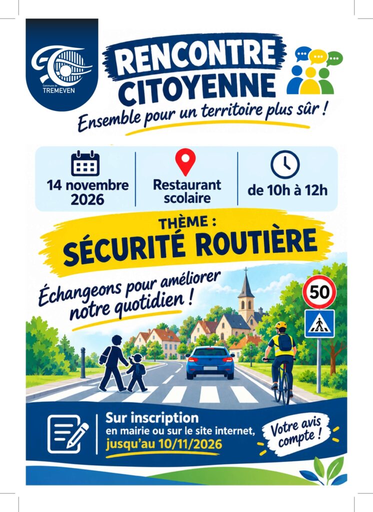 Rencontre citoyenne : parlons sécurité routière !